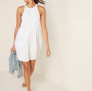 Old Navy Sleeveless Tiered Swing Dress For Women